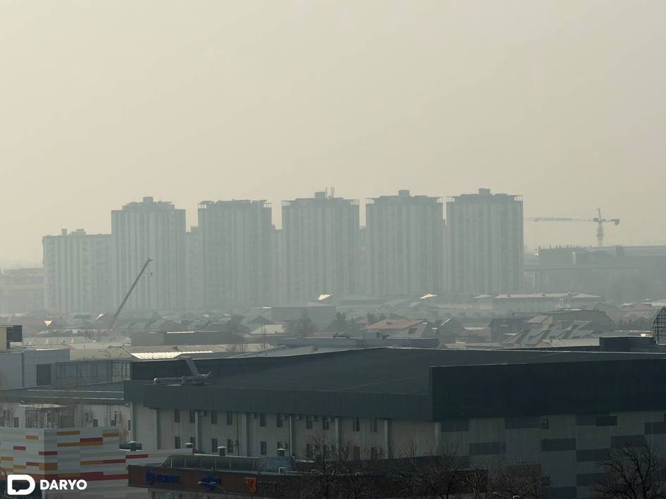 Toshkent havosi 1-mart kuni yana ifloslanganiga izoh berildi